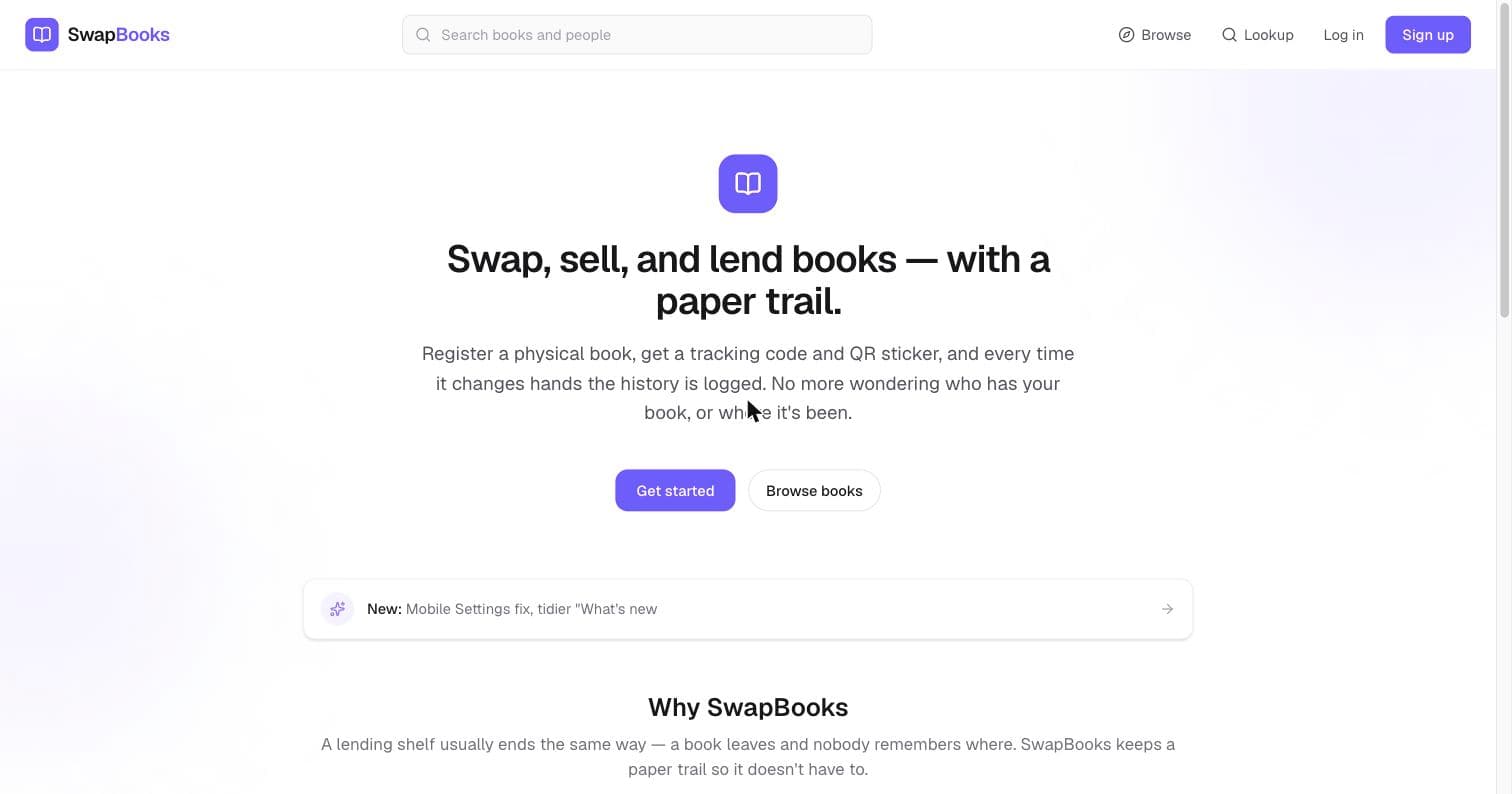 Swapbooks
